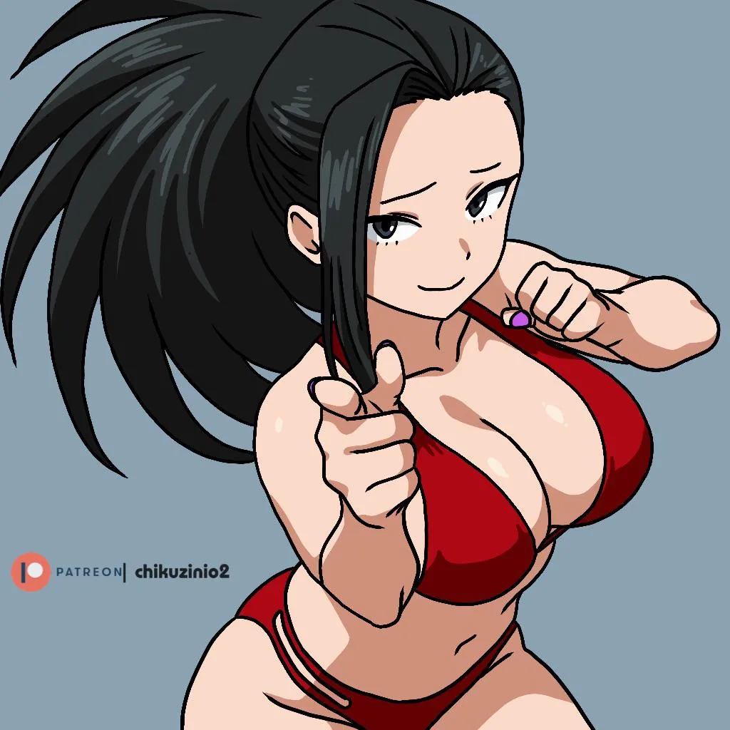 Momo wants to train with you ( by Chikuzinio )