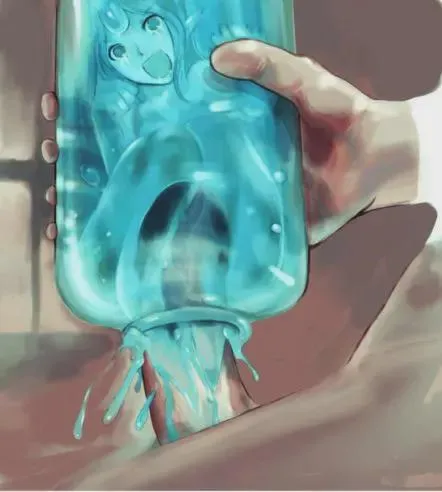 One man one slime girl jar