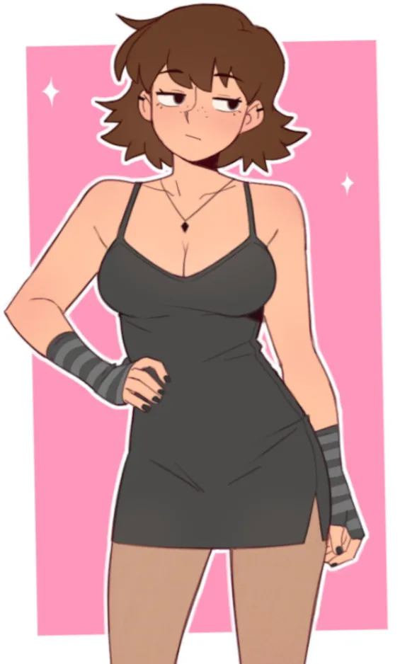 Roxanne is so stunning in black dress