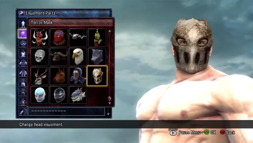 That time when Namco added the Terror Mask from Splatterhouse in SoulCalibur V as DLC