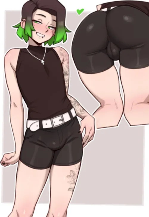 Wonderful view of Emerald's peach