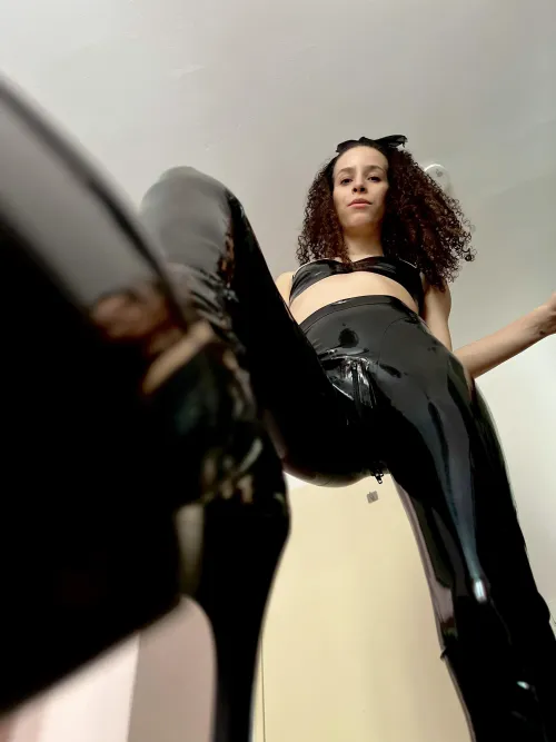 You want me to step on you? No problem, just don’t scream too loud 😜