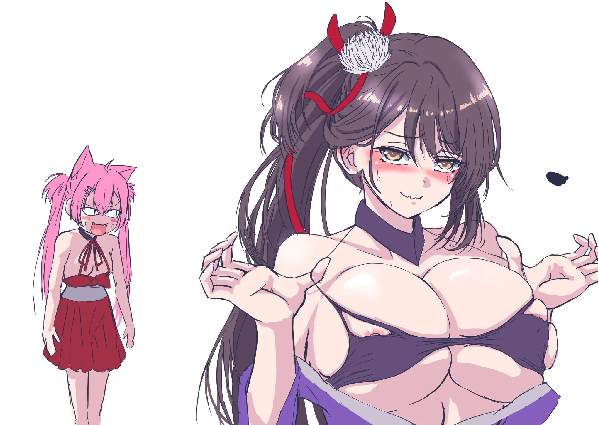 Zuikaku didn't realize the implications of a Hatsushimo costume [azur lane]