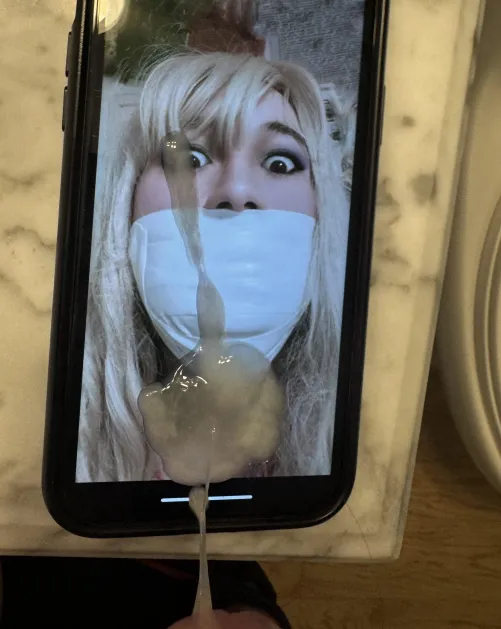 Cum tribute to Agatha Gagslut