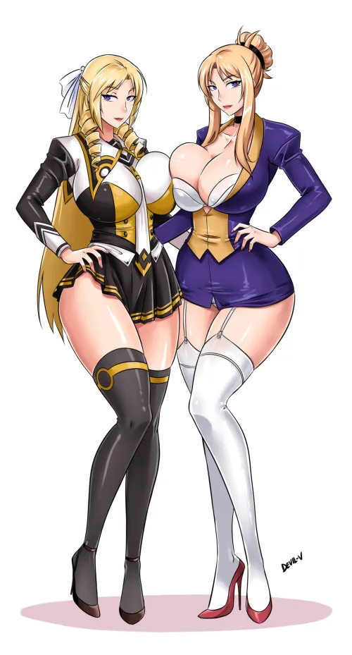 Morimoto Leona & Morimoto Reina (devil-v)