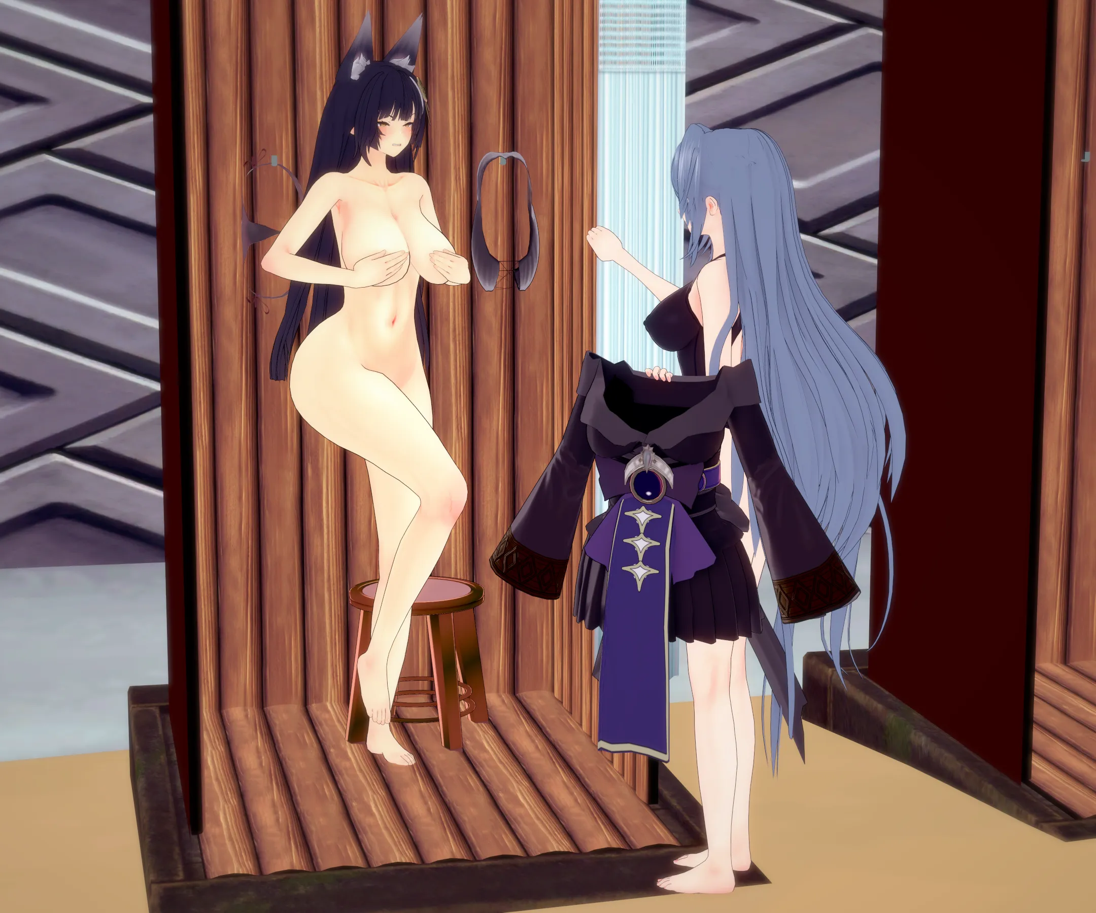 Musashi's Changing Room Exposure