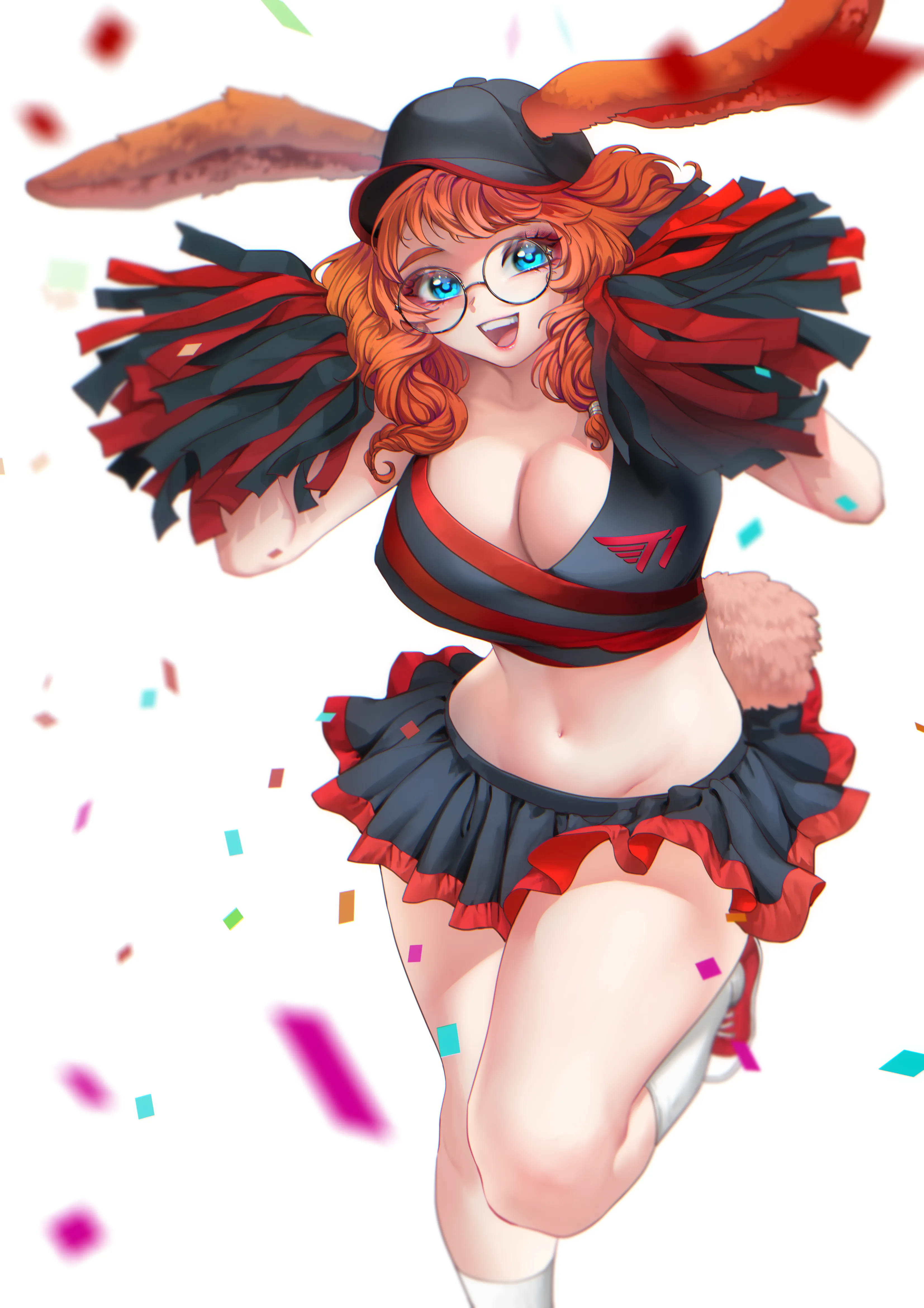 Aurora is here too celebrate with the winners of the 2025 league world championship (liilica) [league of legends]