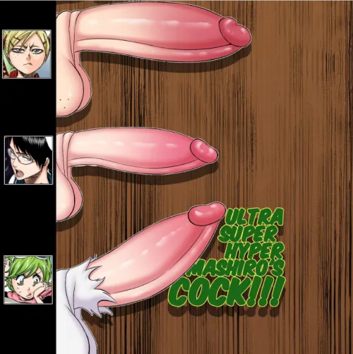 Bleach waifus futa comparison hiyori and yadomaru lisa and kuna mashiro original overnsfw