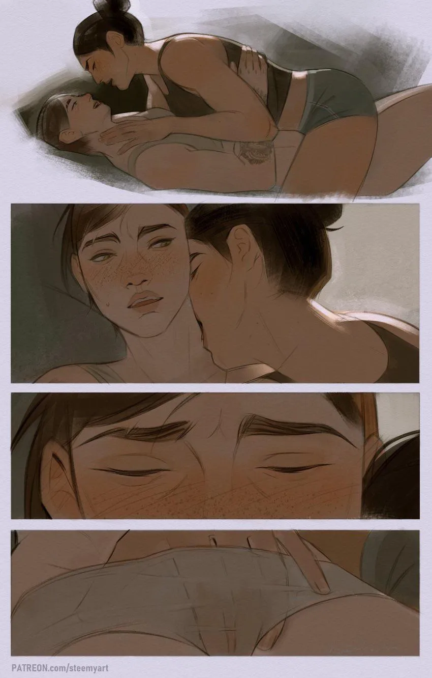 Ellie & Dina by (Steemyart)