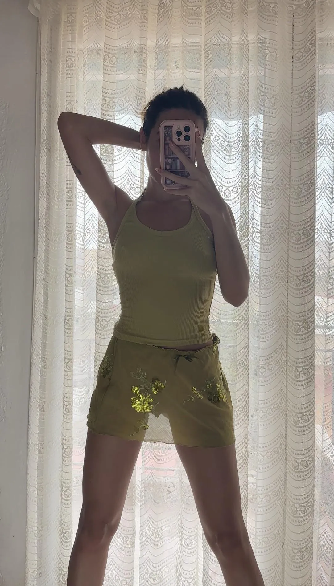 Enjoying a sunny day