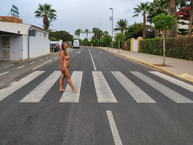 Exploring the naturist area of ​​Vera Playa in Spain