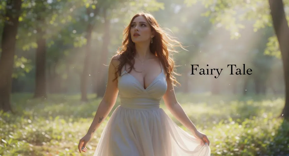 Fairy Tale - an erotic MTF transformation photo comic