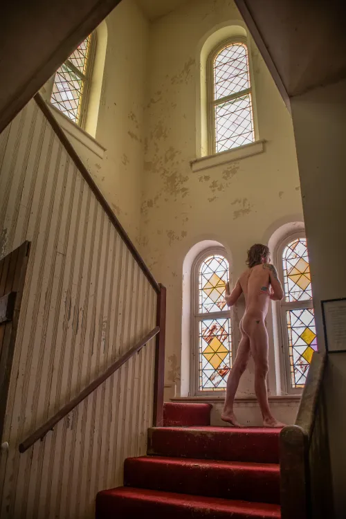 Happy Sunday from an abandoned church