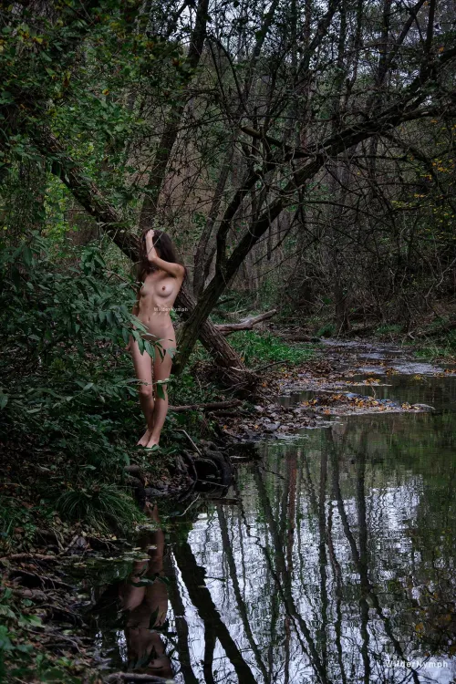 I thought the landscape would look prettier with me in it.