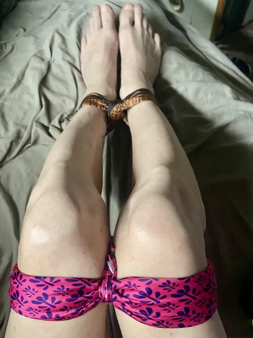 I took out the scarves 😘🩷 ( SelfBondage )