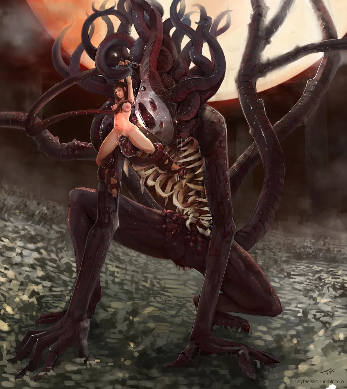 In the presence of the moon (TinyFace)