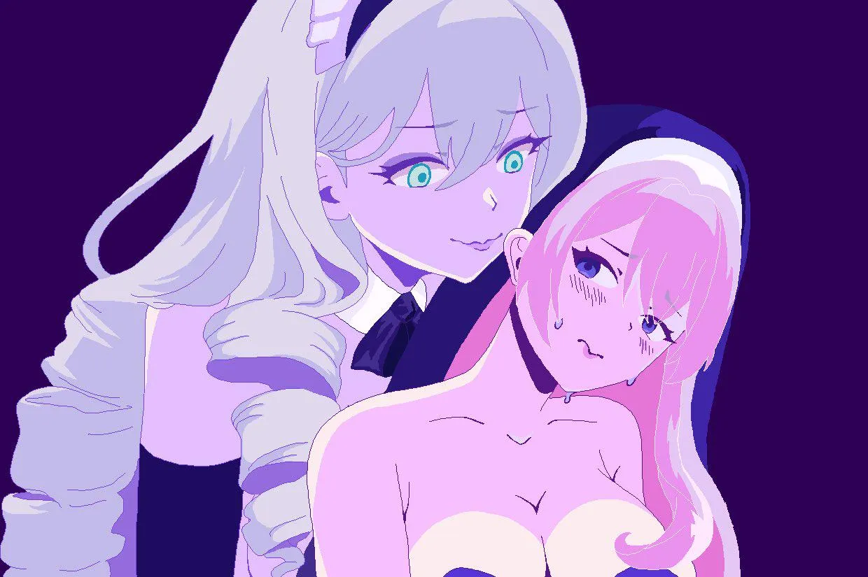 Working on a animation for my H-game Blessed & Bound !