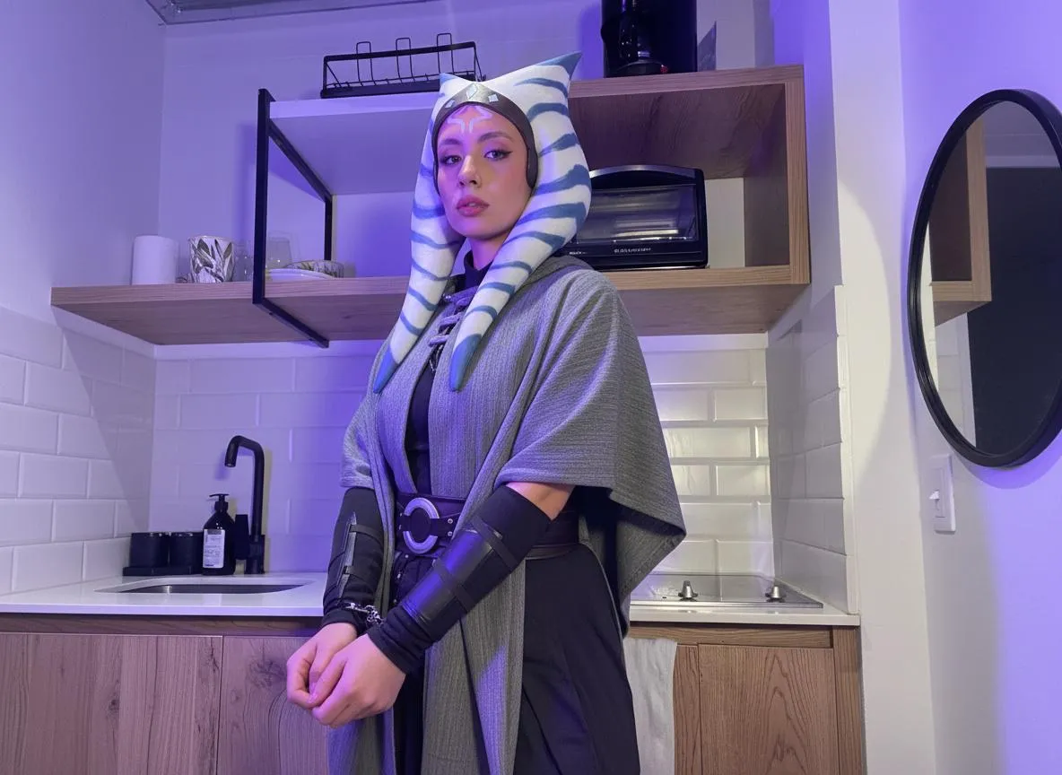 Ashoka Tano cosplay from Star Wars (Gracie Miller)