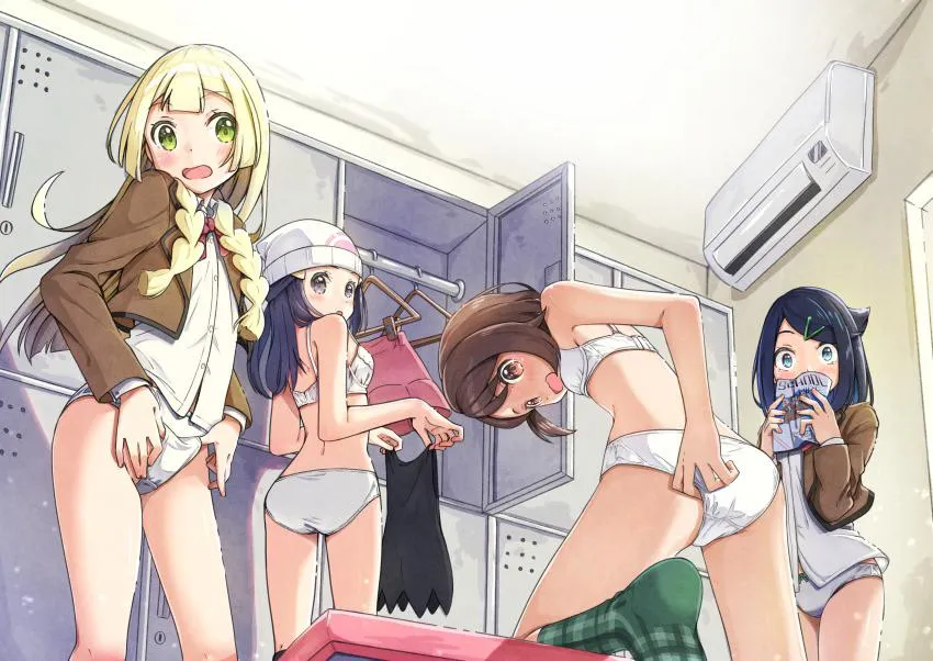 Caught in the locker room