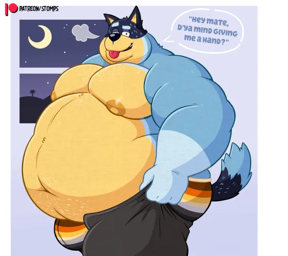 Chubby Bandit Heeler [M] (stompsyeen)