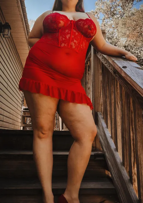 Does your wife even dress like this for you