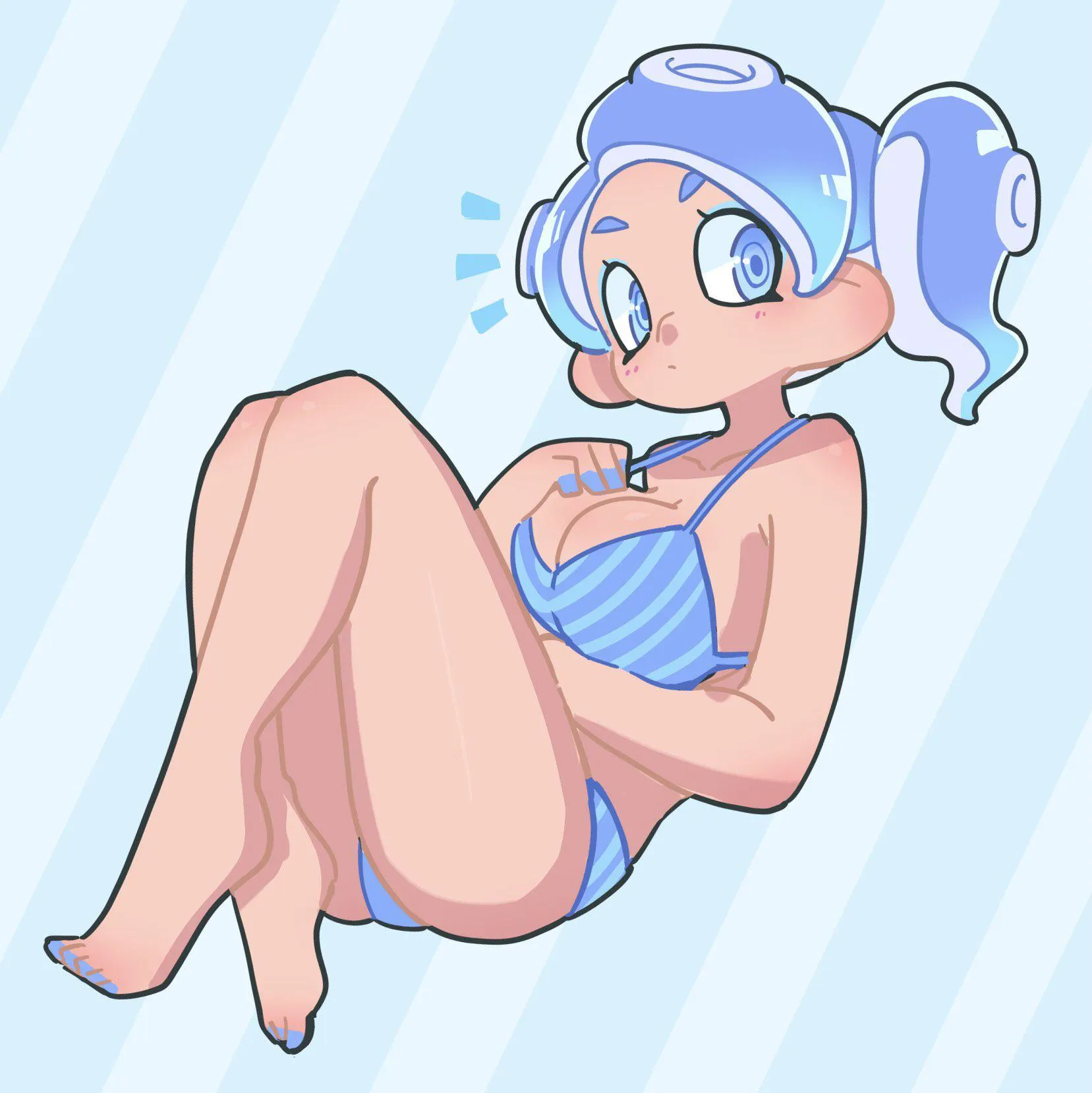 Double-Blue Stripes~ [Whichdoll]