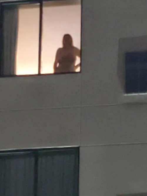 Image from the parking lot