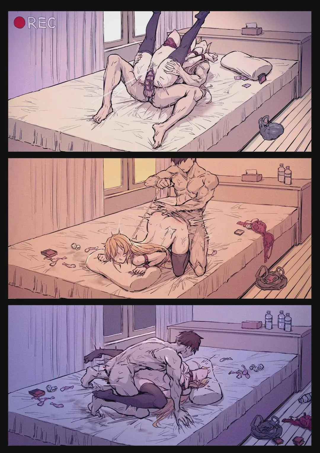 Imagine being stuck as a breeding slut all day long without a break