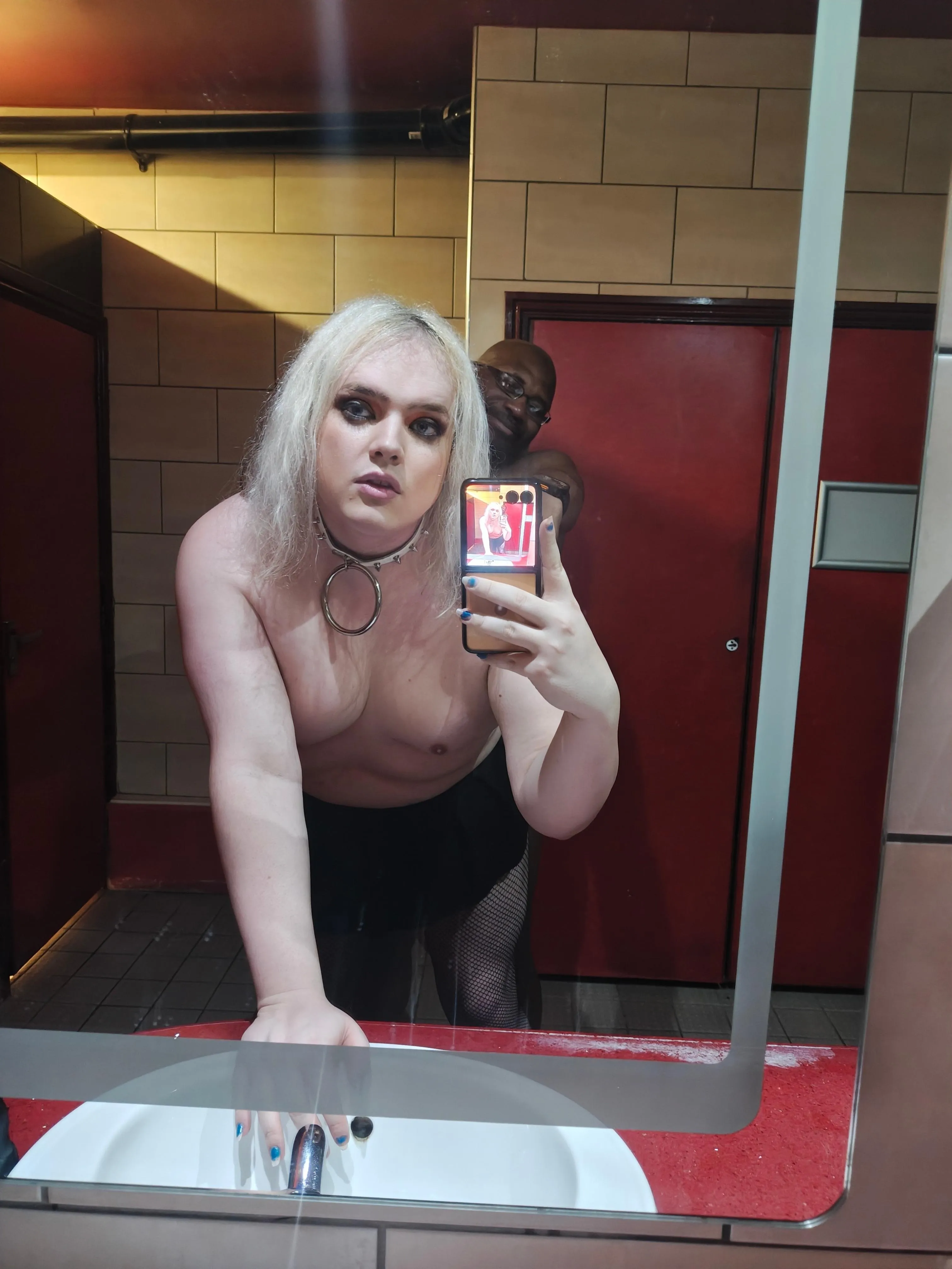 Just another sissy being bred and used.