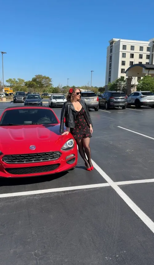 Just testing if pantyhose are still a distraction