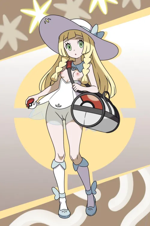 Lillie dress malfunction