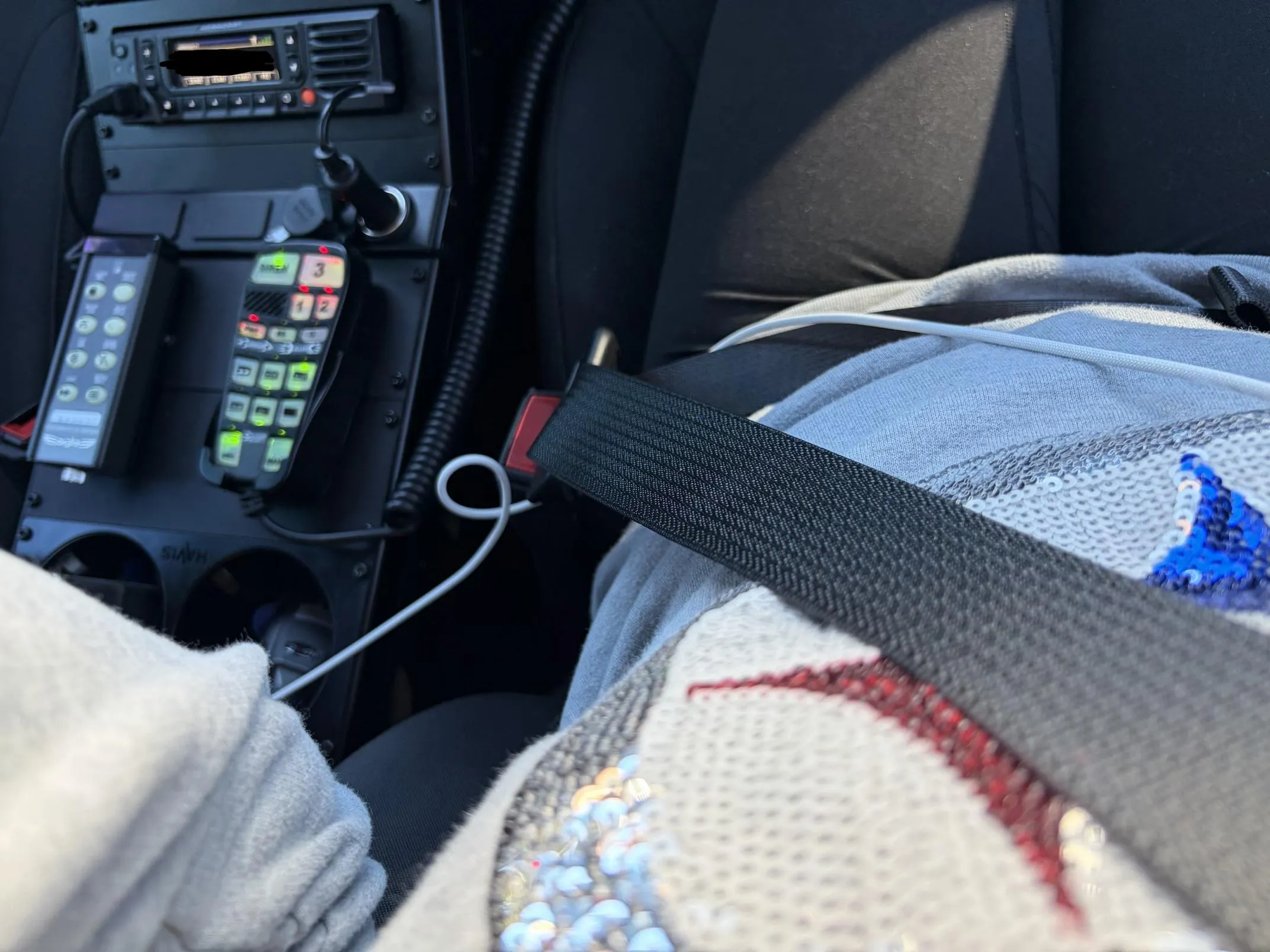 My car is totaled but I got to ride in the front seat 💙🖤🤭🥲😭