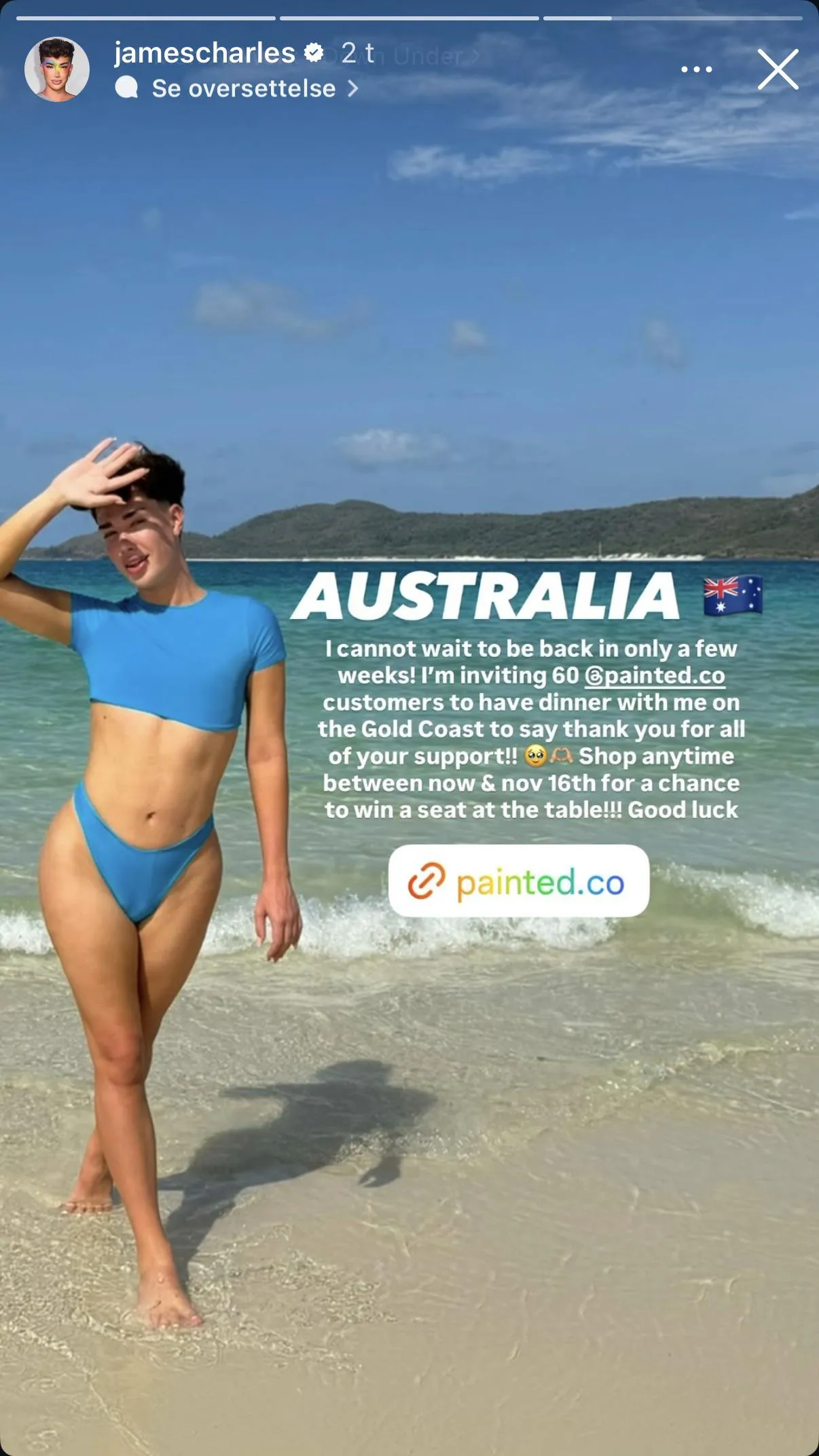 Perhaps we’re in for some more beach photos in a few weeks? 🥹🤞🏻