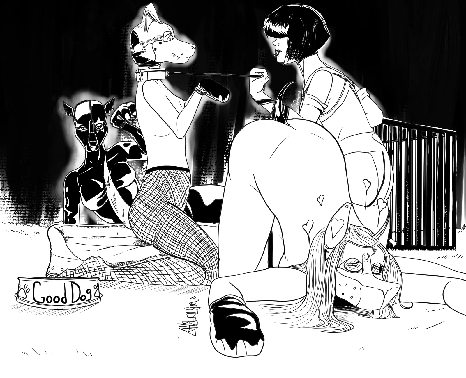 Pup pack (art by me)