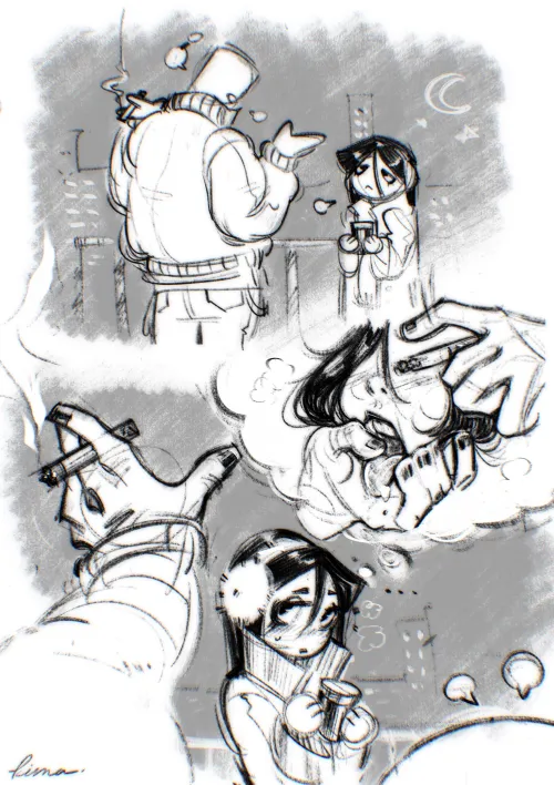 secretly daydreaming about your hb