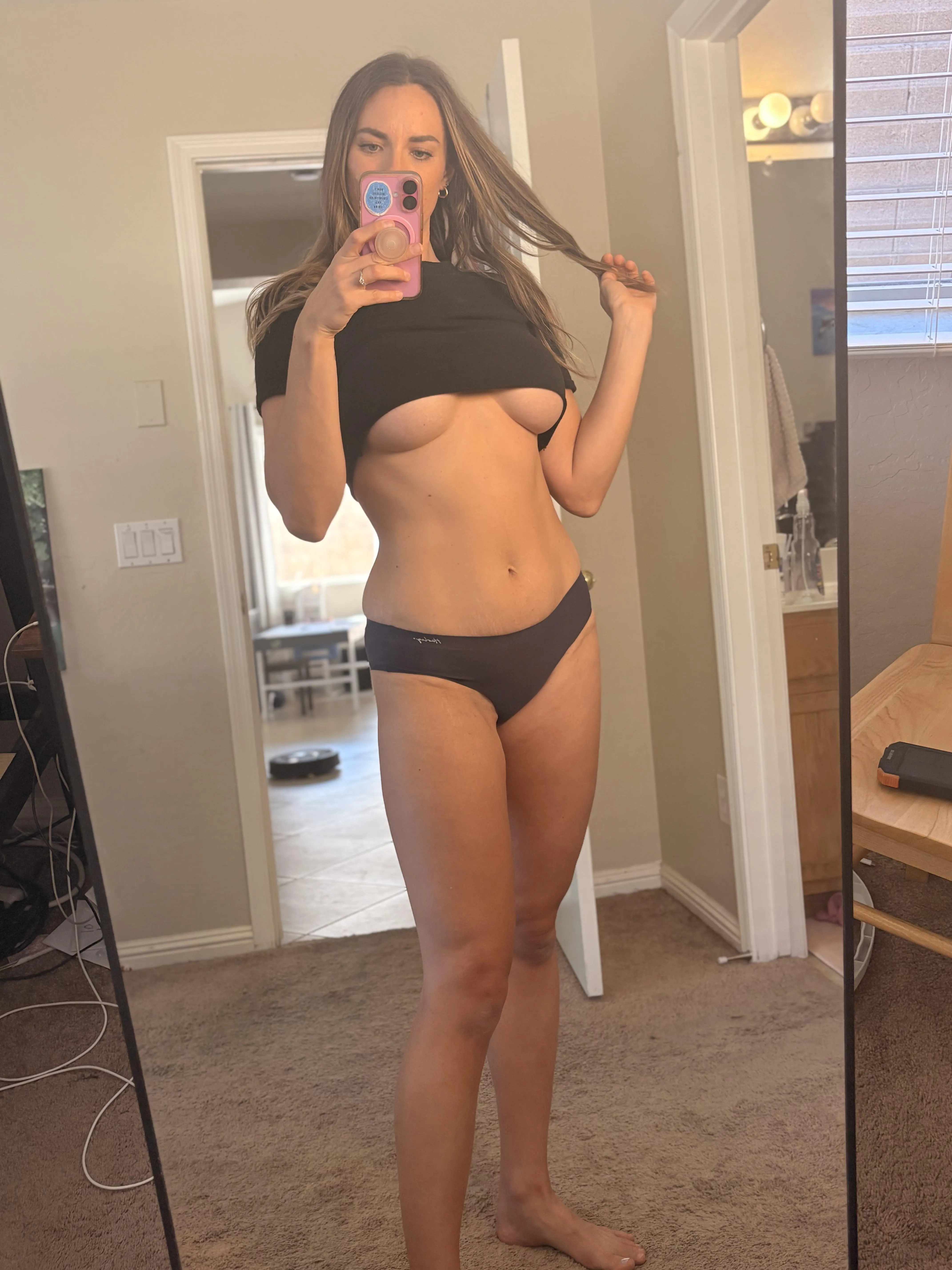 Silky smooth cheekies