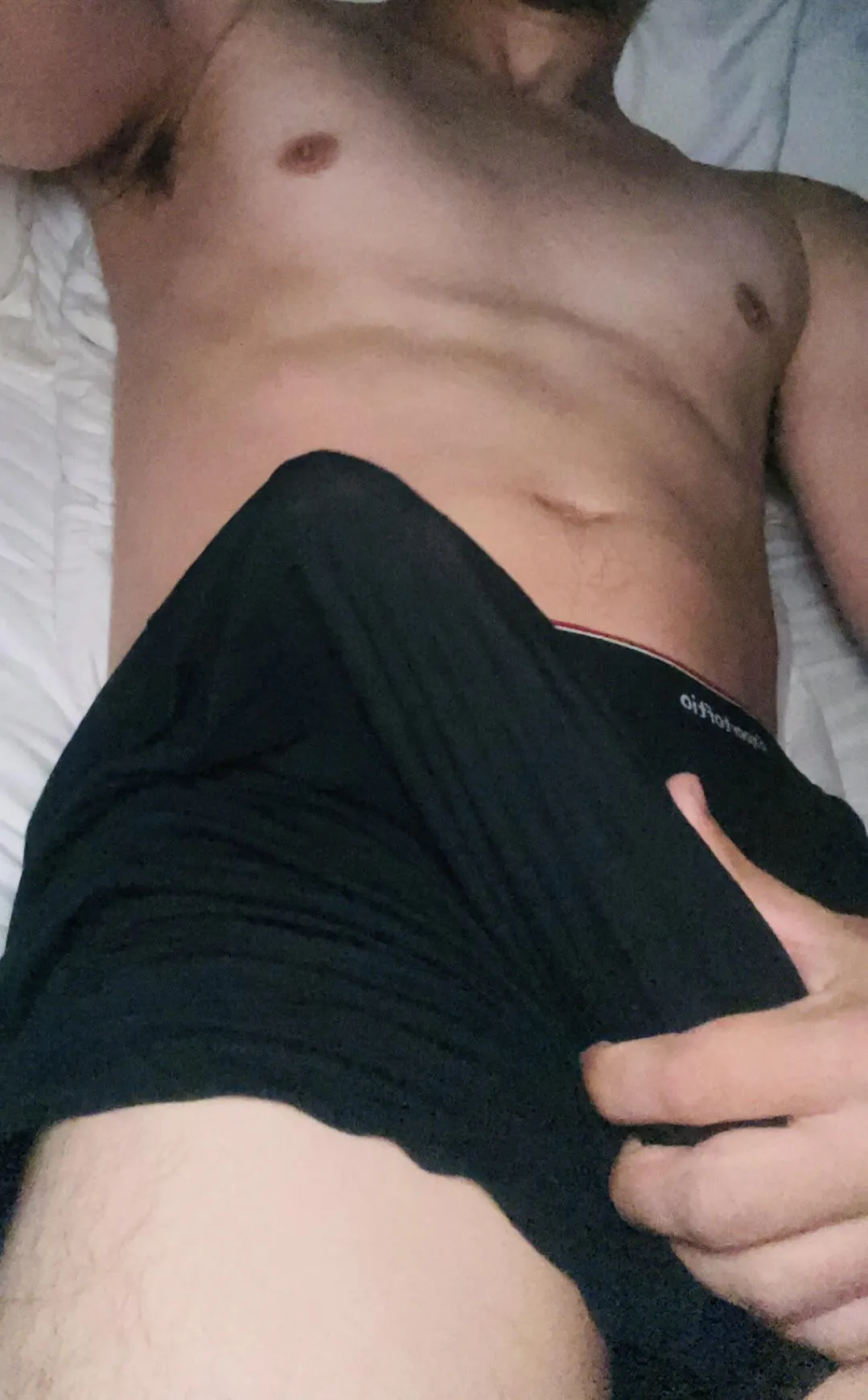 Who wants to be the little spoon and grind against this under the covers?