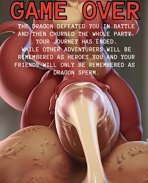 Words cannot describe the pathetic humiliation of such a defeat. 🍆🐲