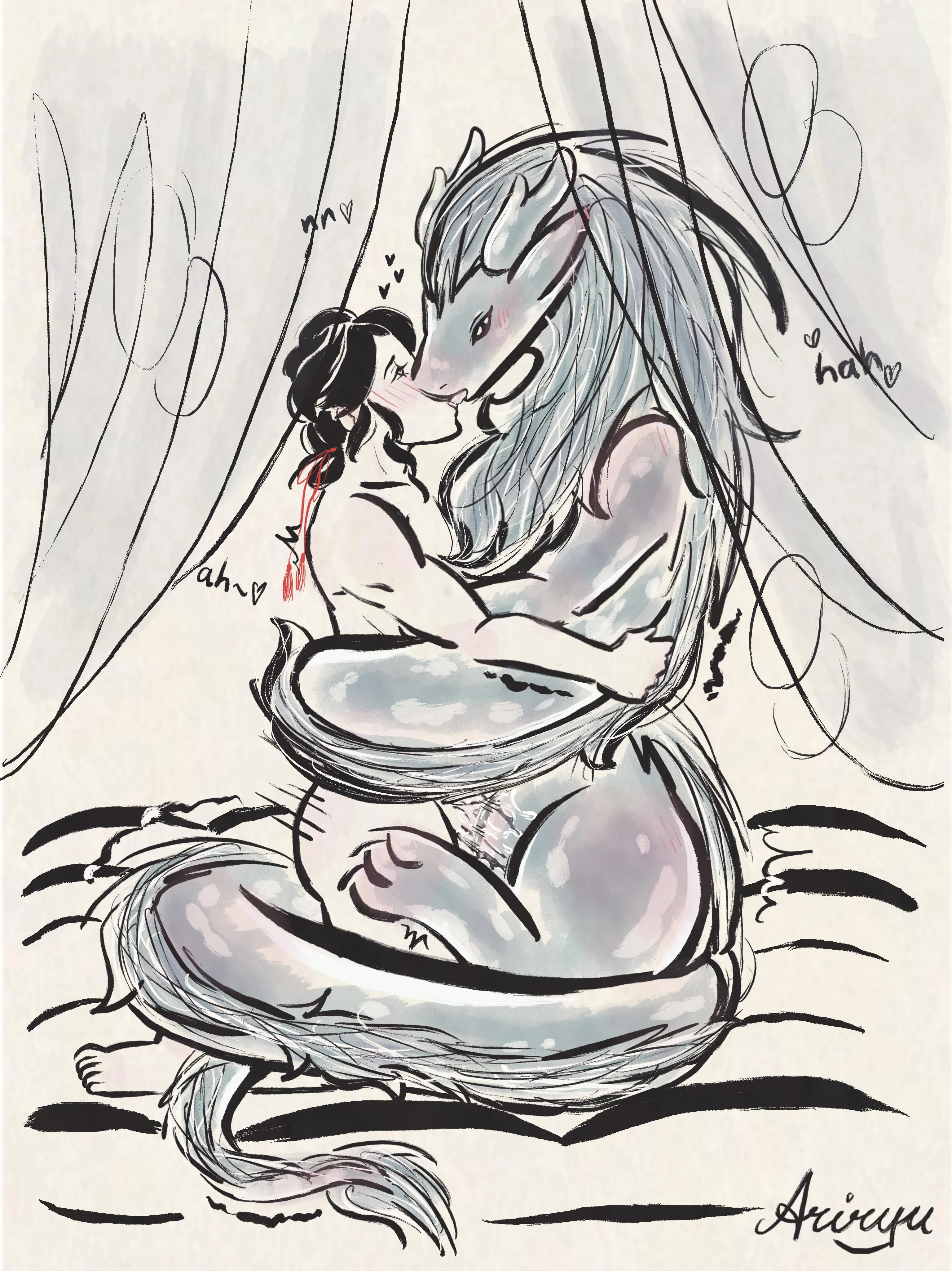 Wrapped by the noodle [M/M] (Ariryu)