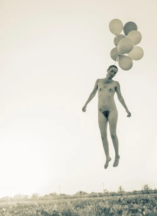 up, up, and away (self shot)