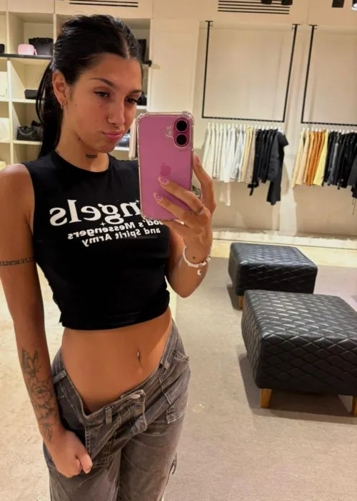 Flat tummy, cute little secret