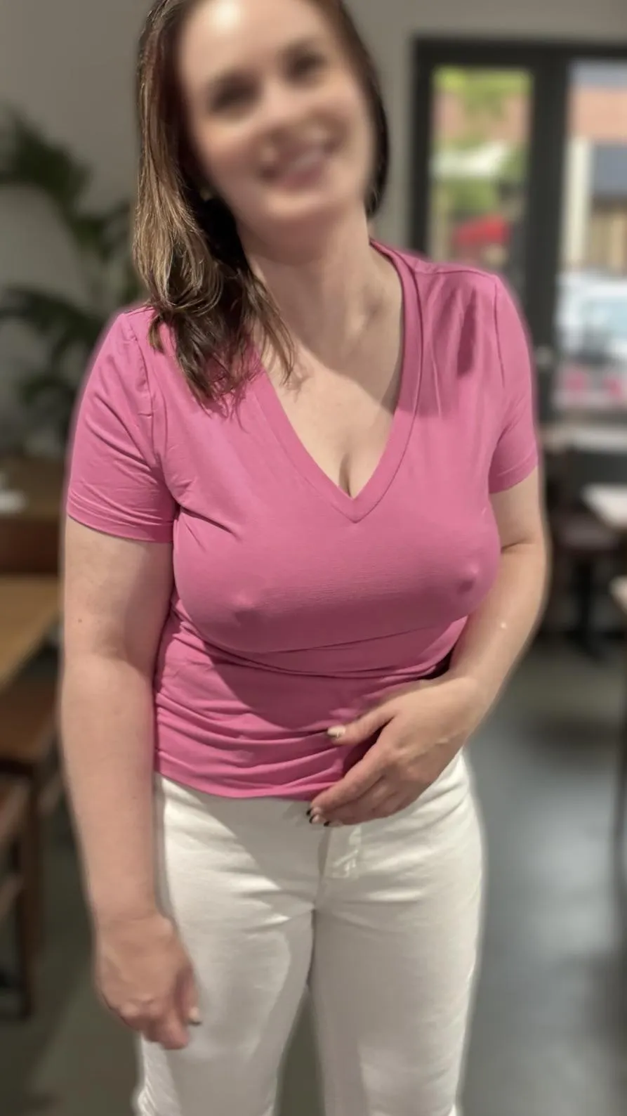 I hope you like my pink top :)