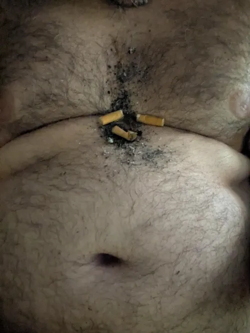 I am nothing but a filthy ashtray.