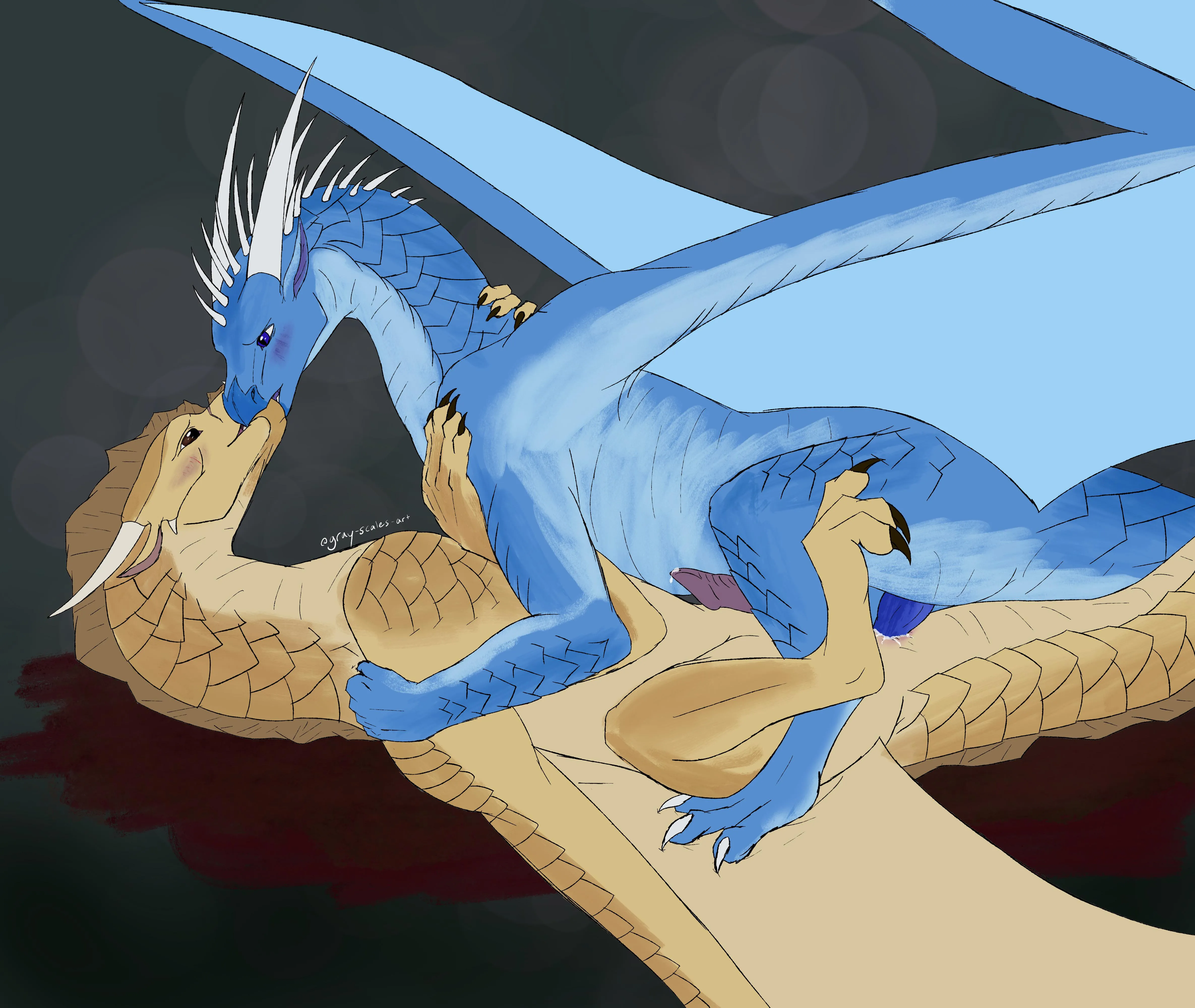 Qinter Cockwarming [MM] (gray-scales)