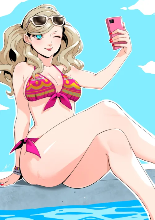 Ann selfie [persona] (eightyfourart)