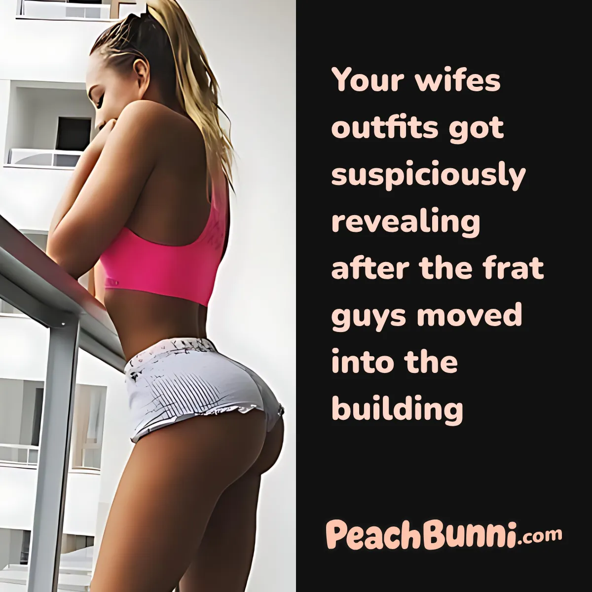 I think she knows what shes doing cucky