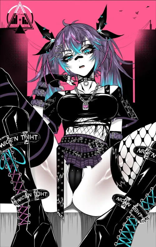 Goth Mel (Art Dizzle_tan)