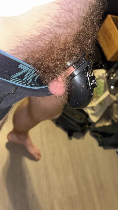 (20) Caged for the first time