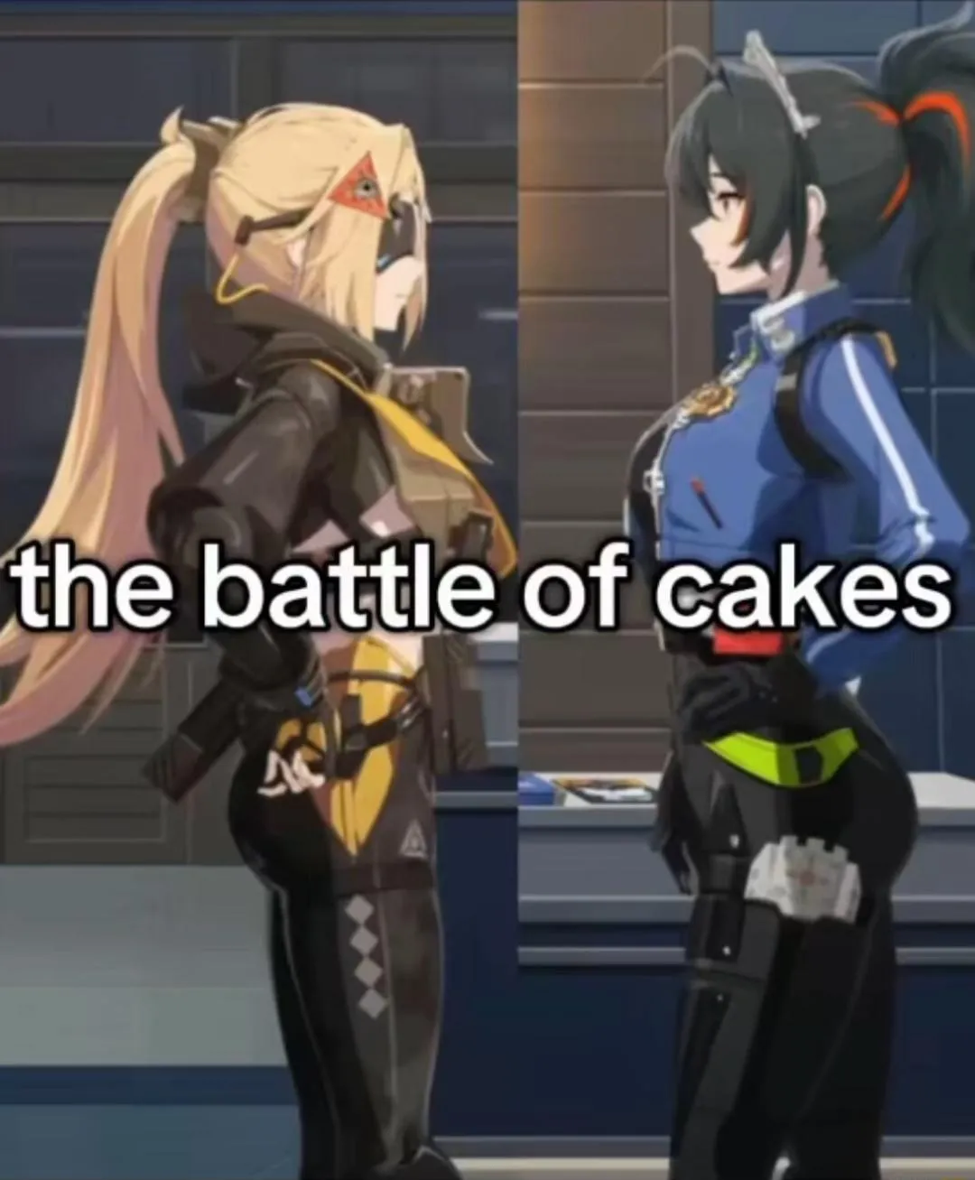 Battle of cakes