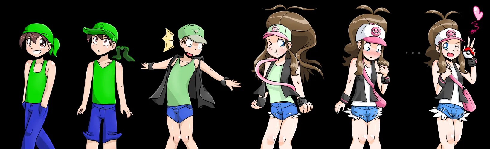 Hilda MTF Transfomation by Nitro-The-Flygon